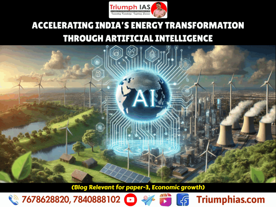 Accelerating India Energy Transformation through Artificial Intelligence