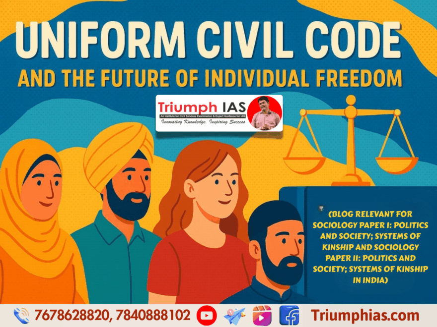Uniform Civil Code and the Future of Individual Freedom