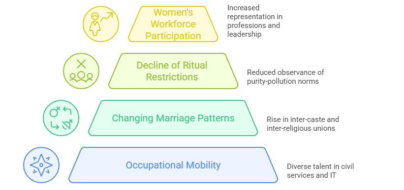 Manifestations of Differentiation in Contemporary India