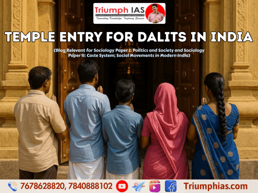 Temple Entry for Dalits in India