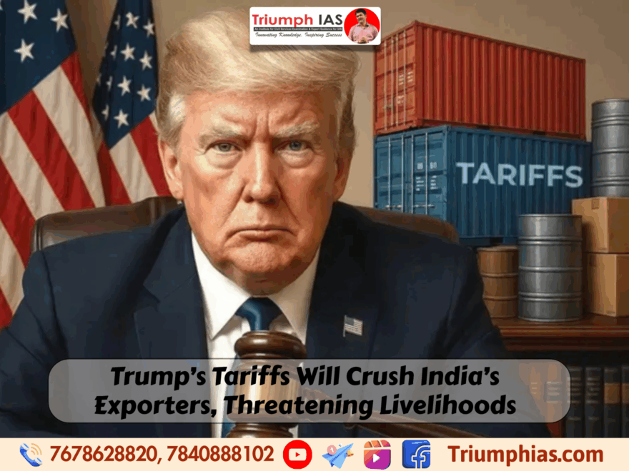 Trump’s Tariffs Will Crush India’s Exporters, Threatening Livelihoods