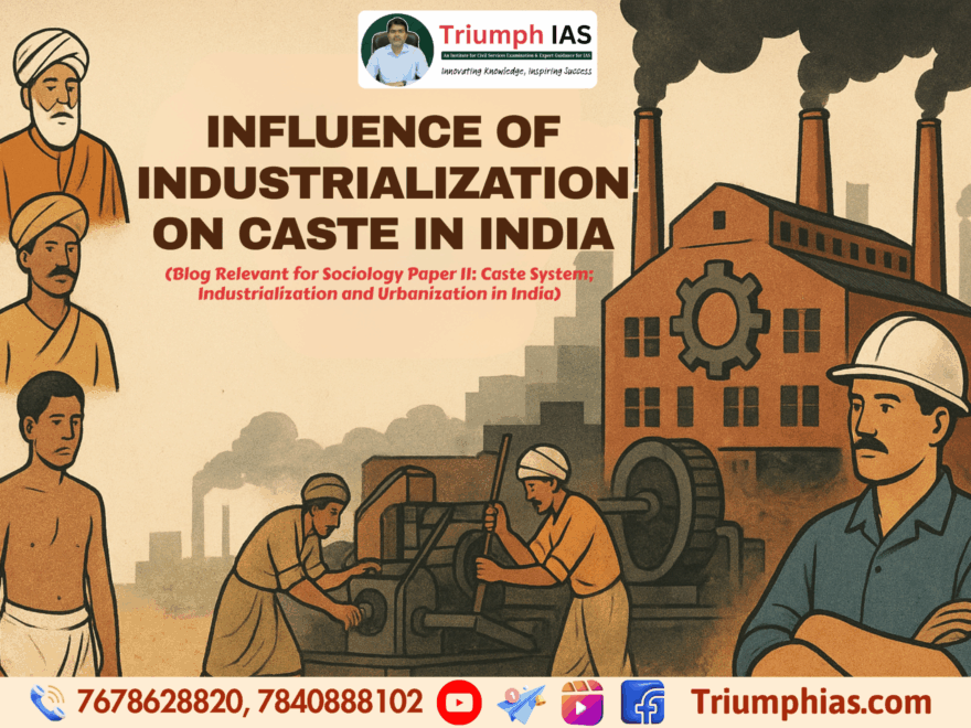 Influence of Industrialization on Caste in India