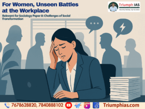 For Women, Unseen Battles at the Workplace