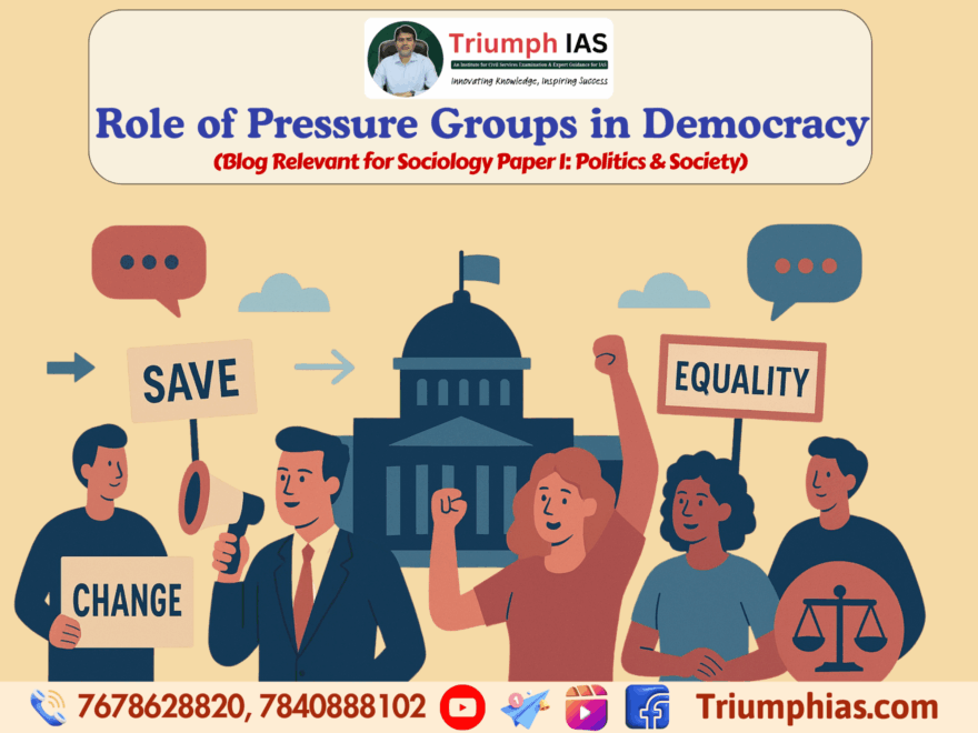 role of pressure groups