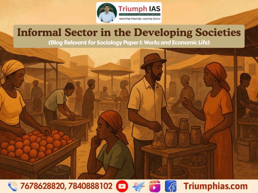 Informal Sector in the Developing Societies