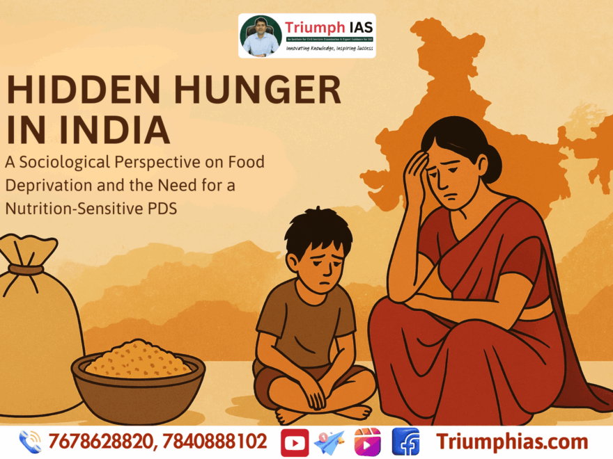 Hidden Hunger in India: A Sociological Perspective on Food Deprivation and the Need for a Nutrition-Sensitive PDS