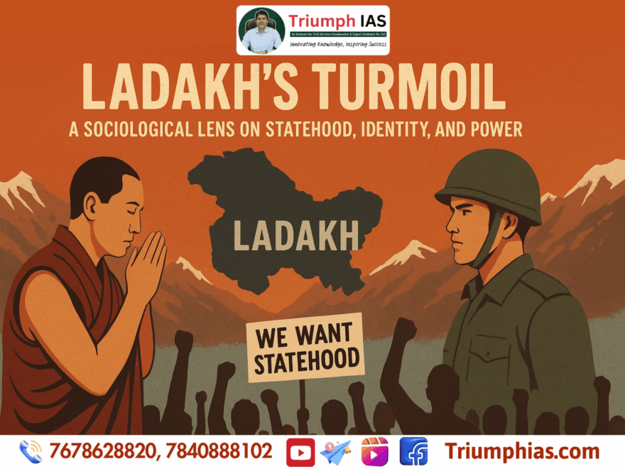 Ladakh Turmoil: A Sociological Lens on Statehood, Identity, and Power