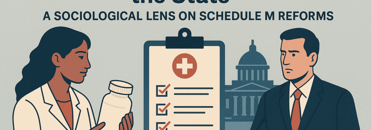 Pharmaceutical Safety and the State: A Sociological Lens on Schedule M Reforms