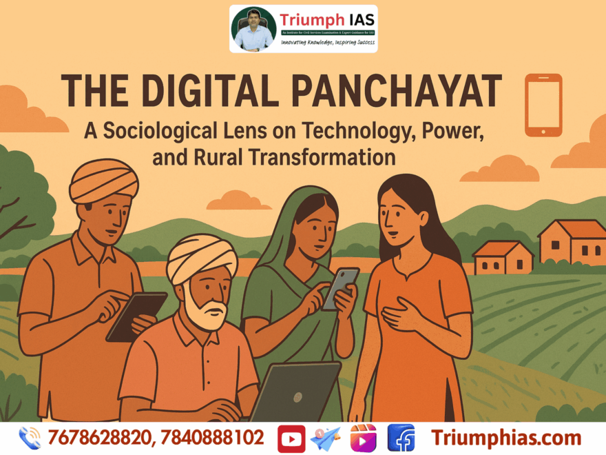 The Digital Panchayat: A Sociological Lens on Technology, Power, and Rural Transformation