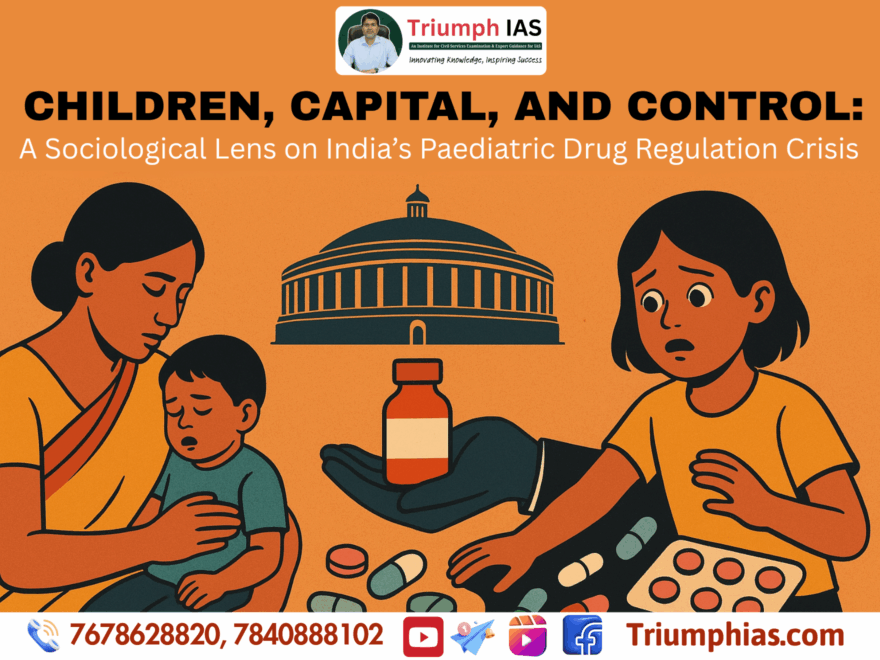 Children, Capital, and Control: A Sociological Lens on India’s Paediatric Drug Regulation Crisis