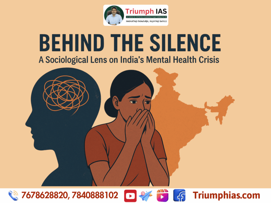 Behind the Silence: A Sociological Lens on India’s Mental Health Crisis