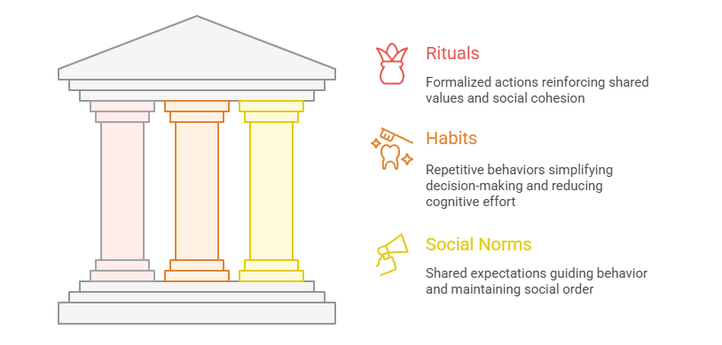 Defining Rituals, Habits, and Social Norms