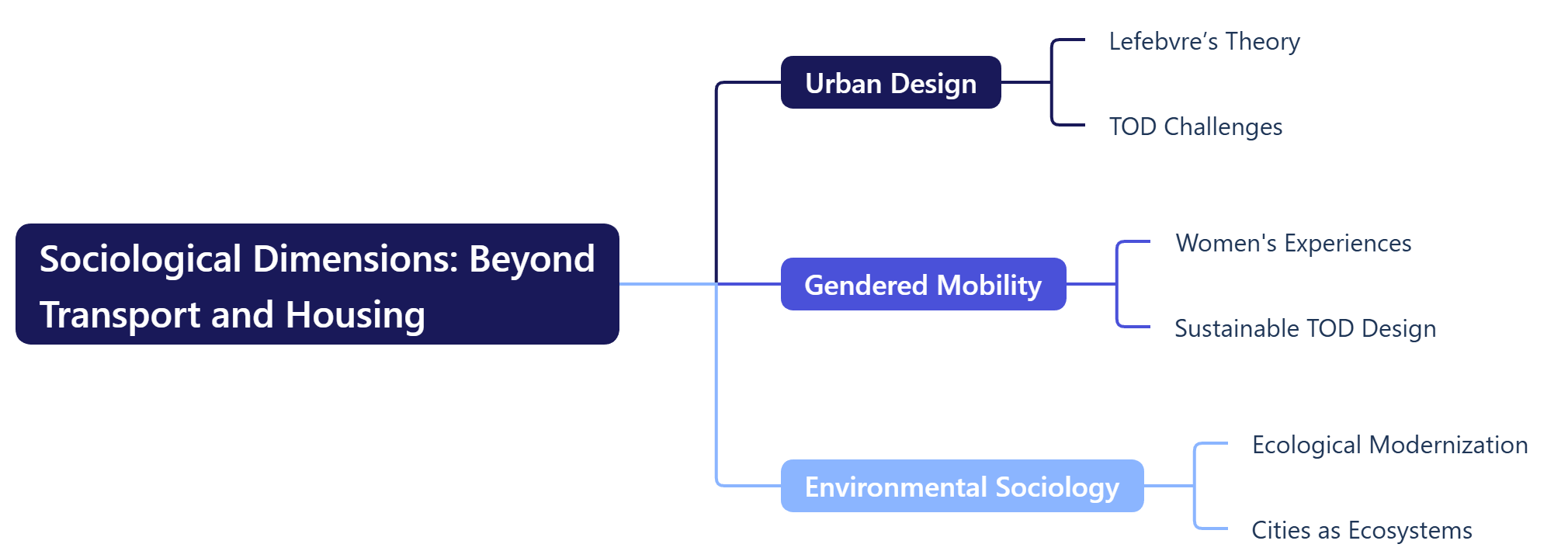 Sociological Dimensions: Beyond Transport and Housing