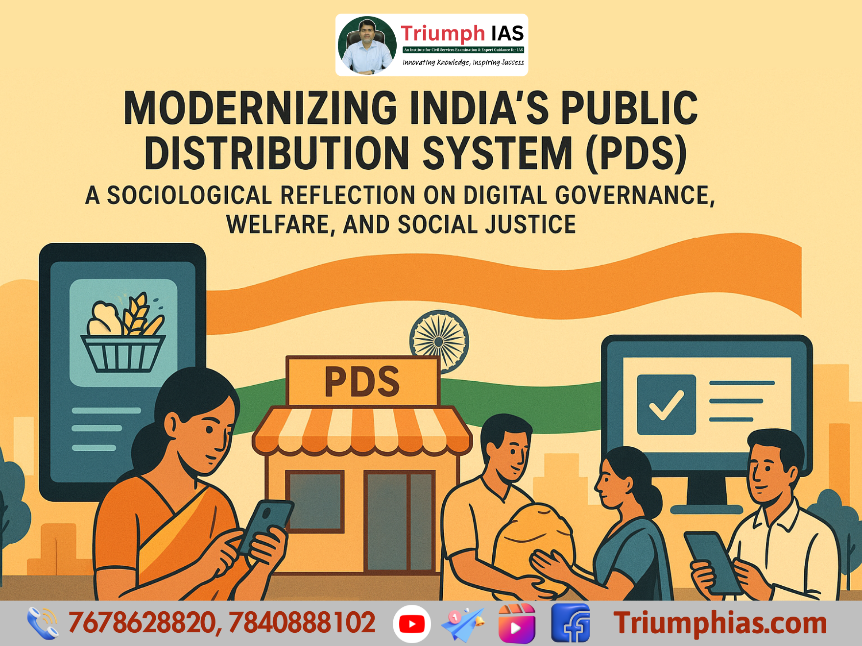 Modernizing India’s Public Distribution System (PDS): A Sociological Reflection on Digital Governance, Welfare, and Social Justice