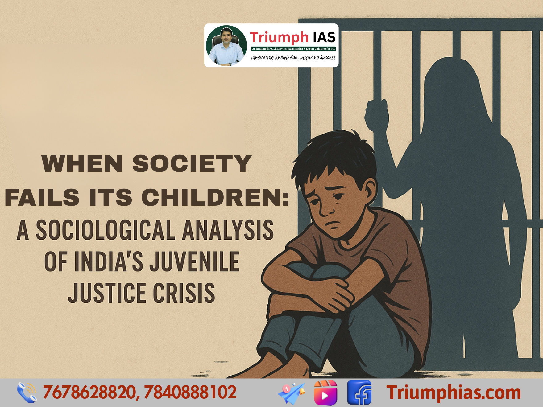 When Society Fails Its Children: A Sociological Analysis of India’s Juvenile Justice Crisis