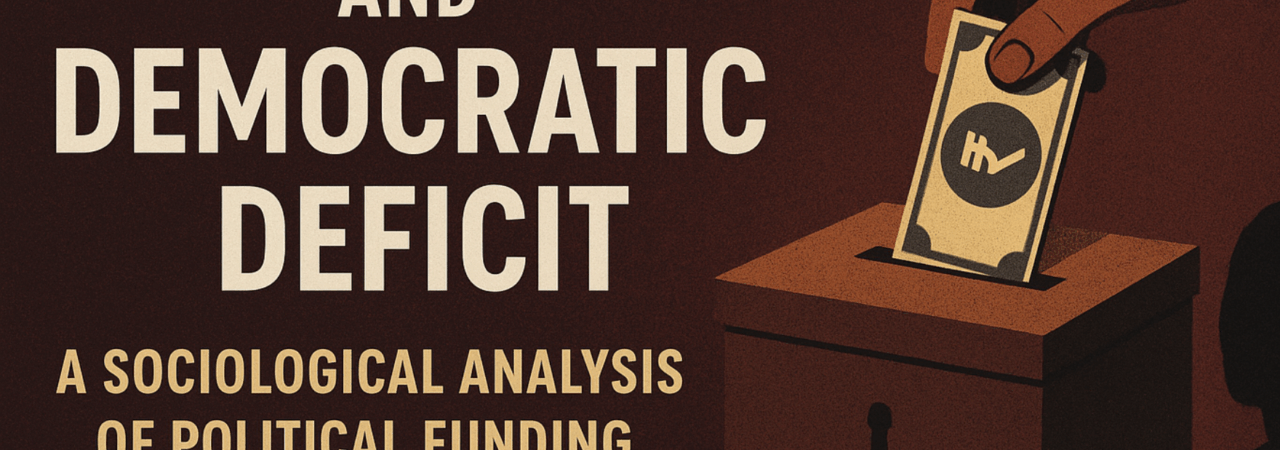 Dark Money and Democratic Deficit: A Sociological Analysis of Political Funding in India