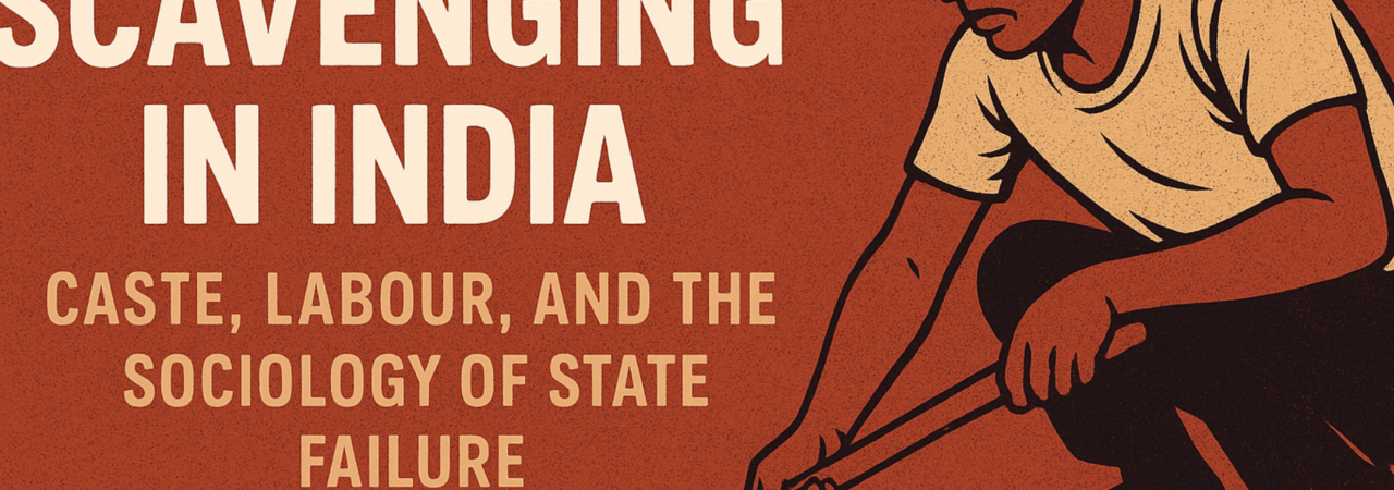 Manual Scavenging in India: Caste, Labour, and the Sociology of State Failure