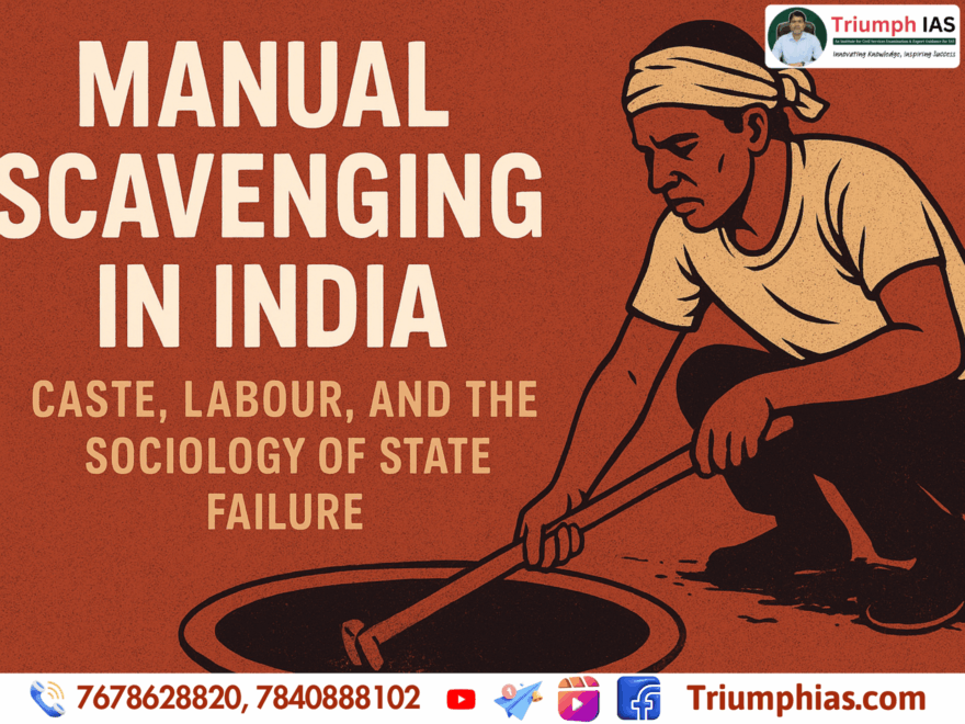 Manual Scavenging in India: Caste, Labour, and the Sociology of State Failure