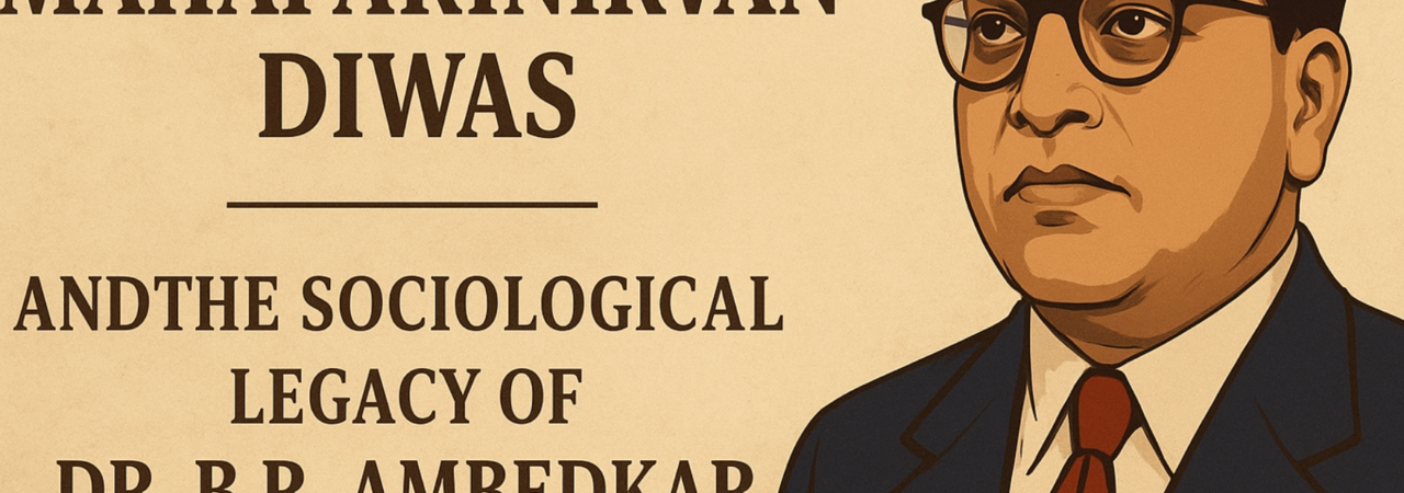 Mahaparinirvan Diwas and the Sociological Legacy of Dr. B.R. AmbedkarMahaparinirvan Diwas and the Sociological Legacy of Dr. B.R. Ambedkar