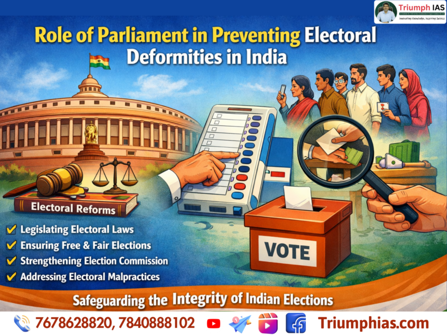 Role of Parliament in Preventing Electoral Deformities in India