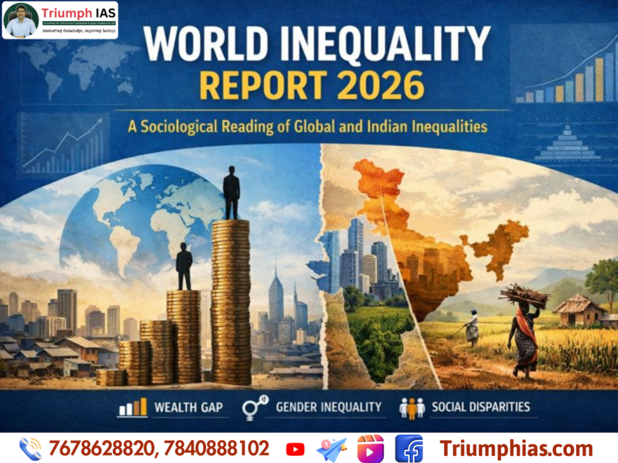 World Inequality Report 2026: A Sociological Reading of Global and Indian Inequalities