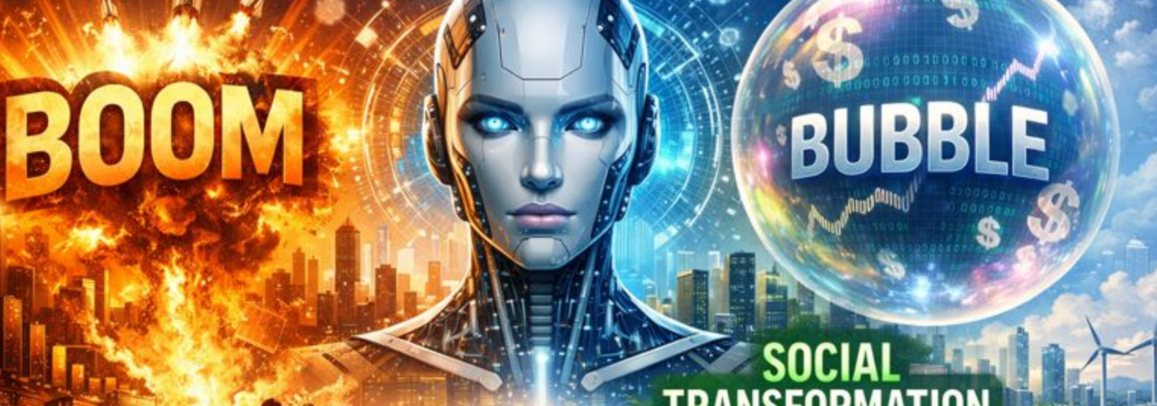 Artificial Intelligence: Boom, Bubble, or Social Transformation?