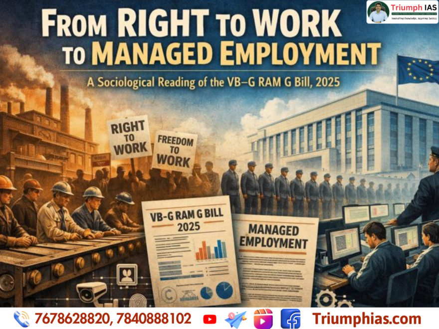 From Right to Work to Managed Employment: A Sociological Reading of the VB-G RAM G Bill, 2025