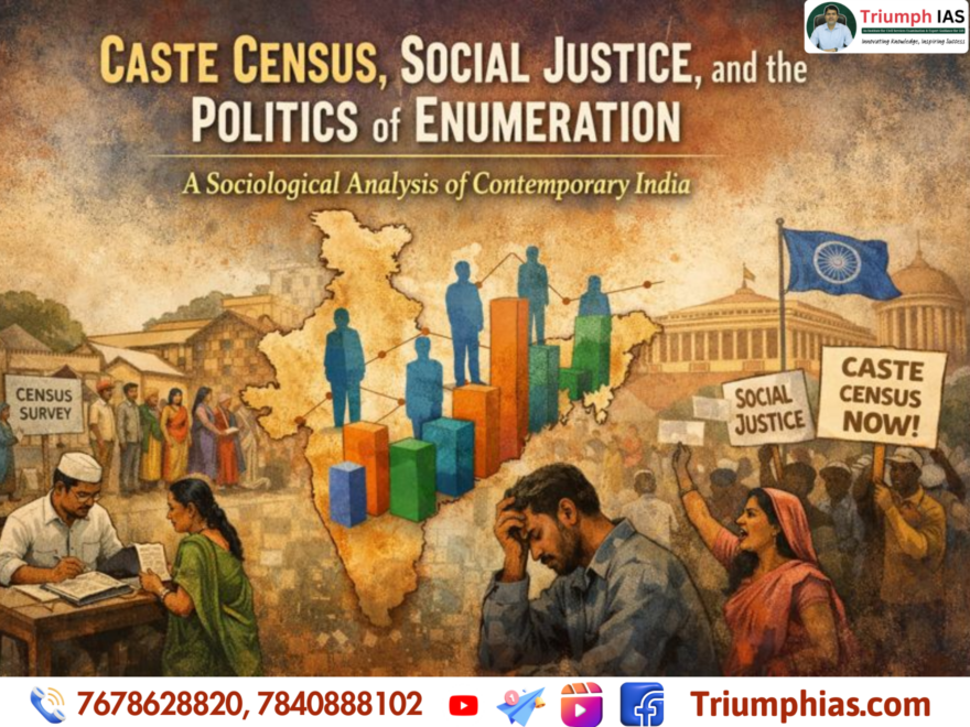 Caste Census, Social Justice, and the Politics of Enumeration: A Sociological Analysis of Contemporary India