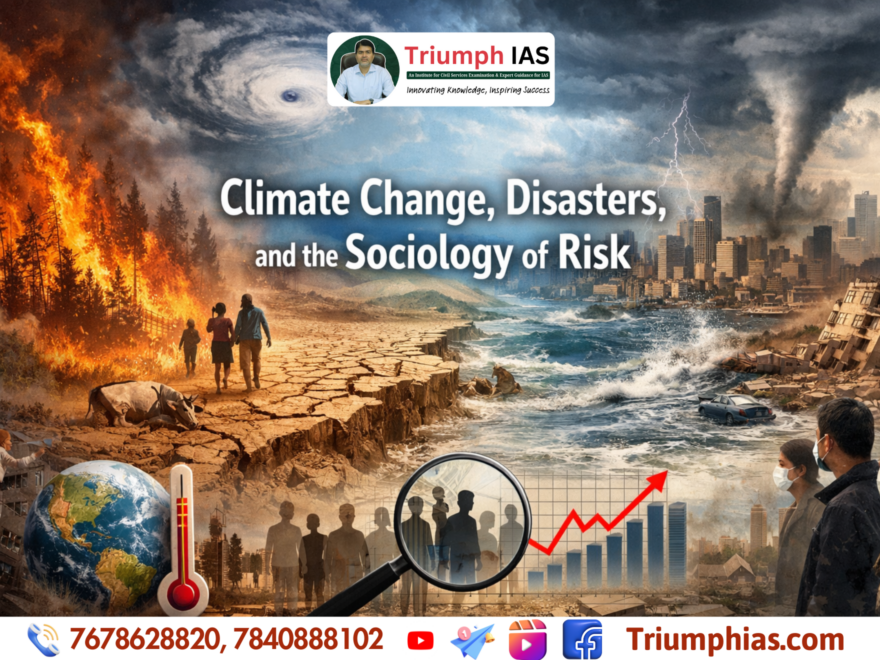 Climate Change, Disasters, and the Sociology of Risk