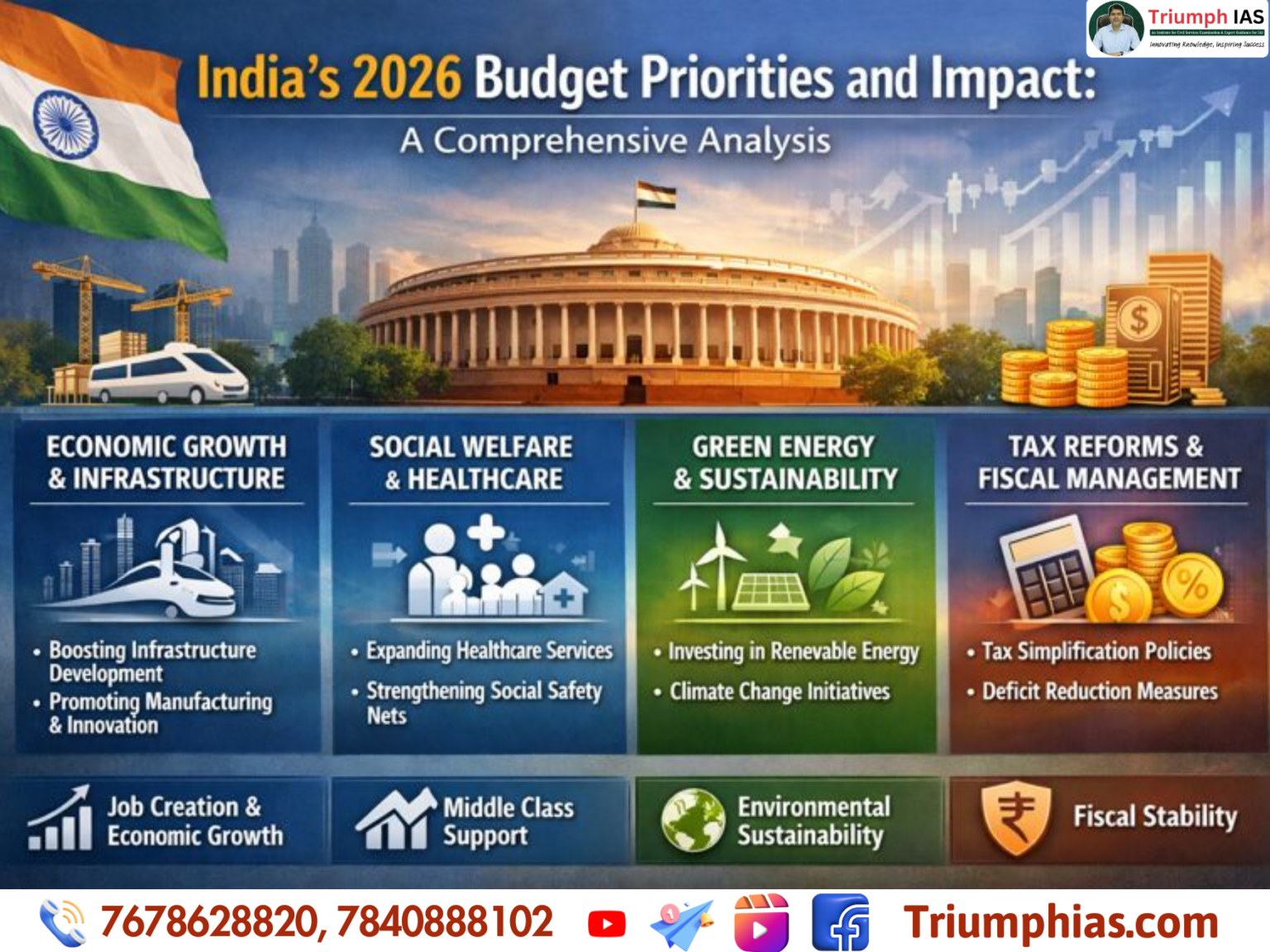 India’s 2026 Budget Priorities and Impact: A Comprehensive Analysis
