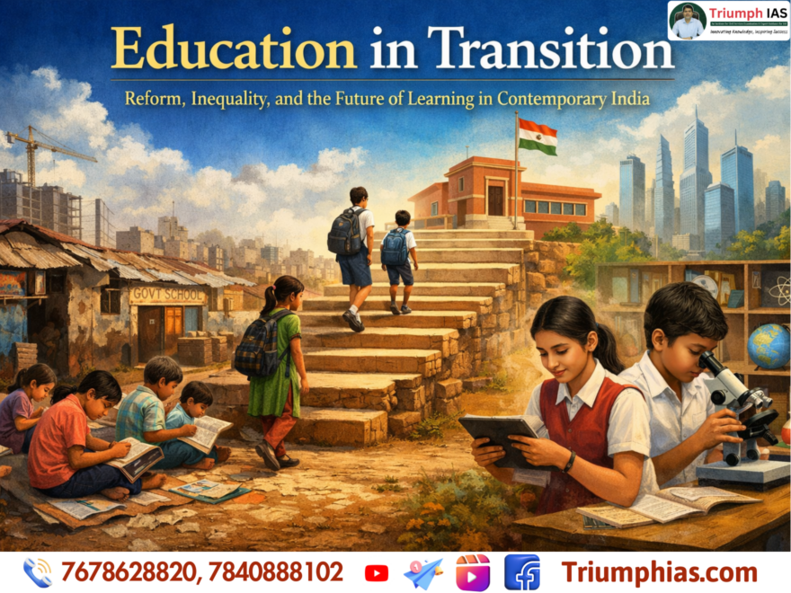 Education in Transition: Reform, Inequality, and the Future of Learning in Contemporary India
