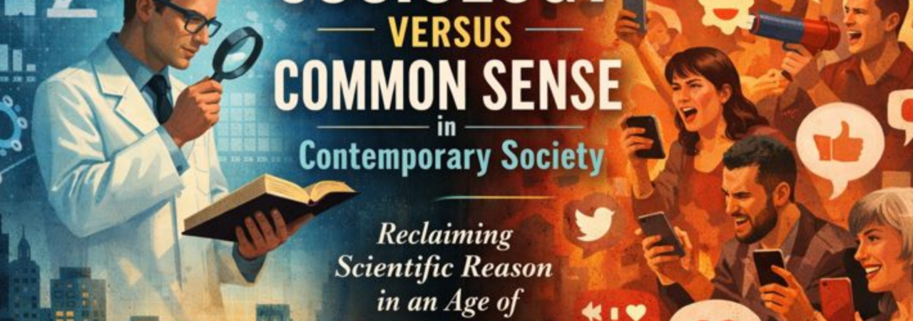 Sociology Versus Common Sense in Contemporary Society: Reclaiming Scientific Reason in an Age of Instant Opinions