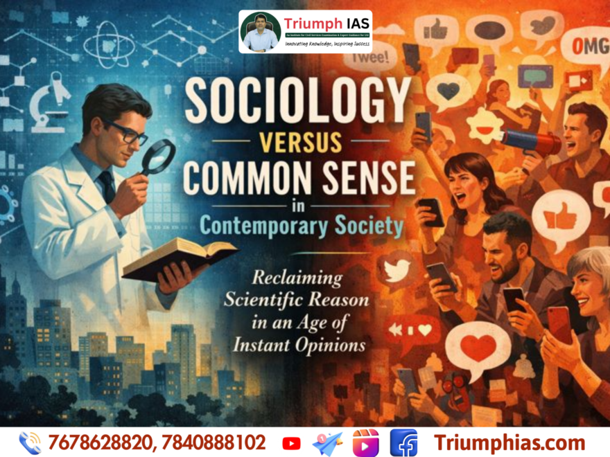 Sociology Versus Common Sense in Contemporary Society: Reclaiming Scientific Reason in an Age of Instant Opinions