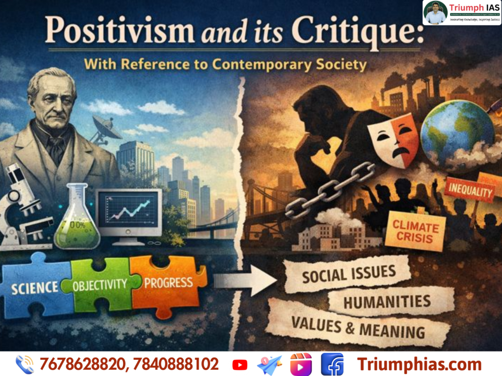 Positivism and its Critique: With Reference to Contemporary Society ...
