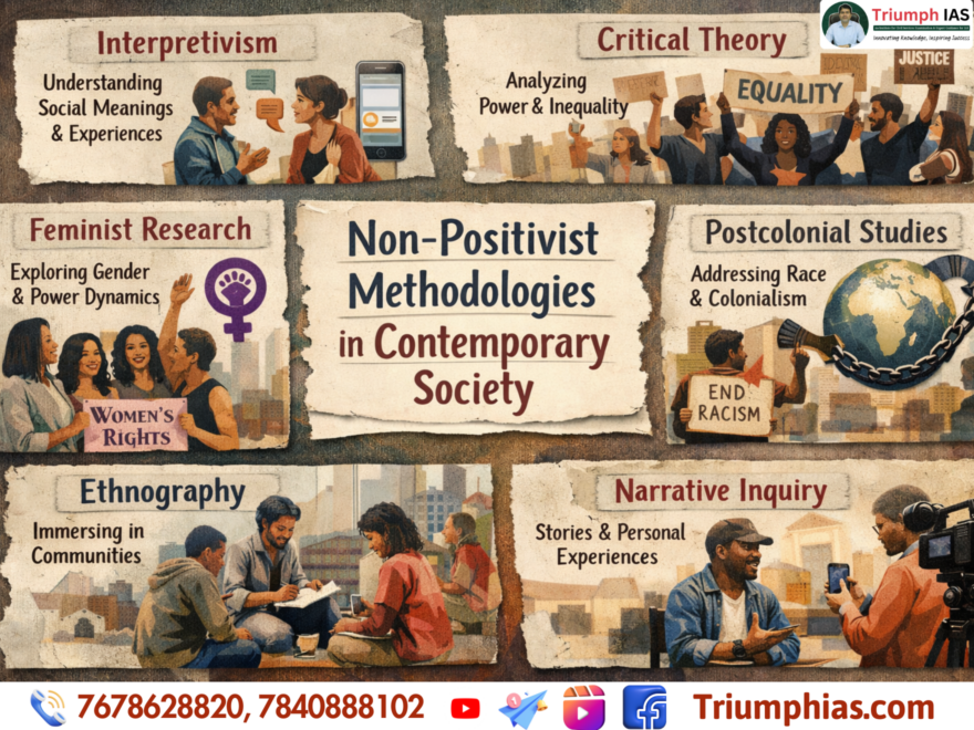 Non-Positivist Methodologies with References from Contemporary Society