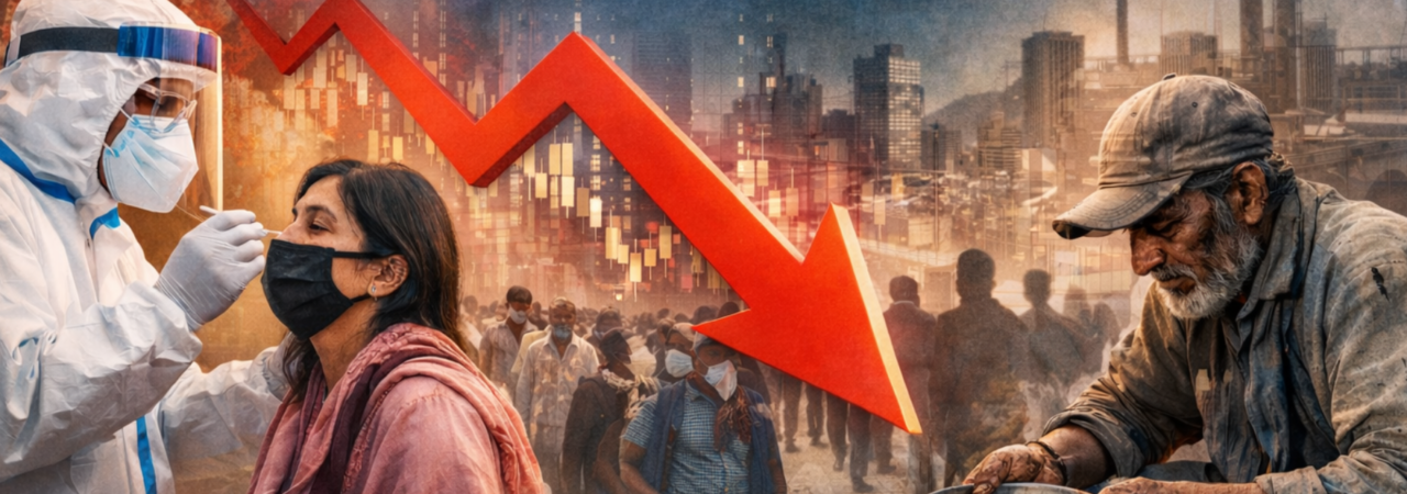 Social System Stress in Times of Pandemic and Economic Shocks