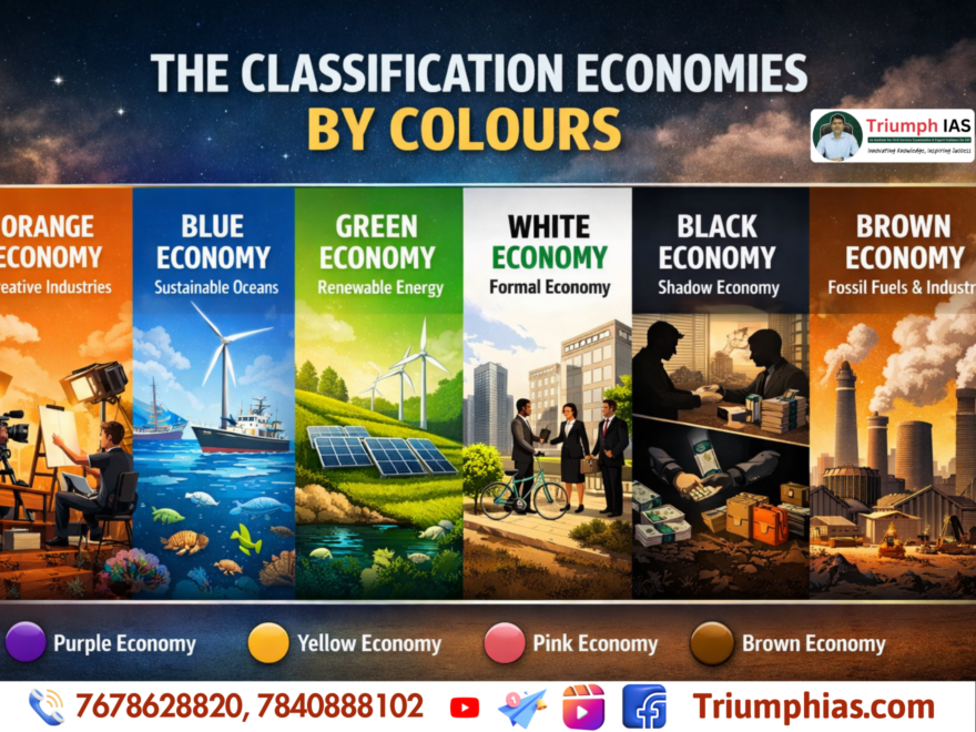 Classification of Economies by Colours – Orange, Blue, Green, Black & More | General Awareness