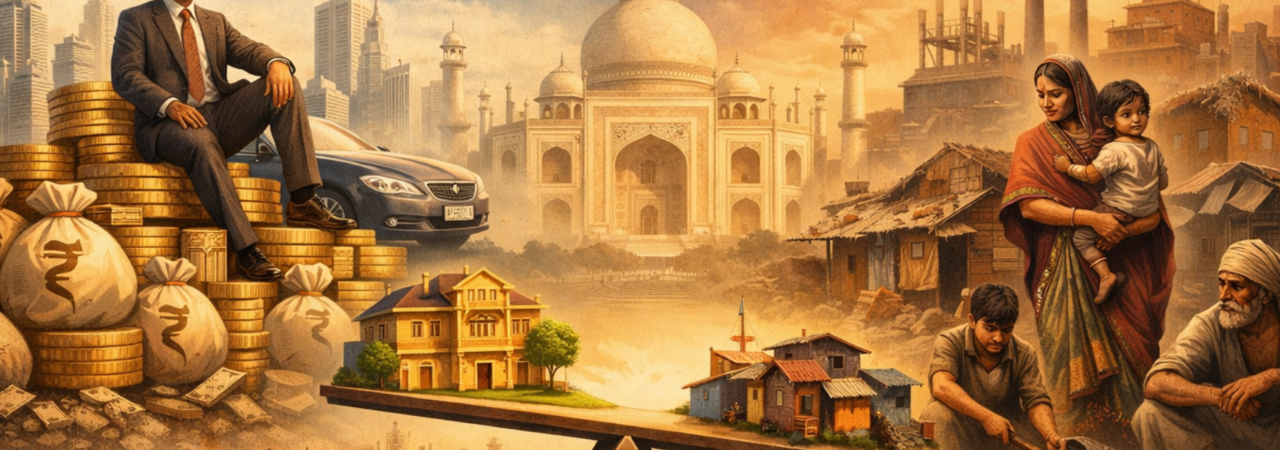 Inequality in India: Wealth Concentration and Social Polarisation | UPSC Sociology Optional