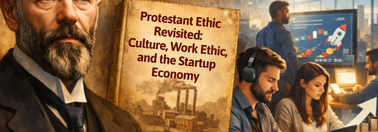 Protestant Ethic Revisited: Max Weber, Work Culture & Startup Economy | UPSC Sociology