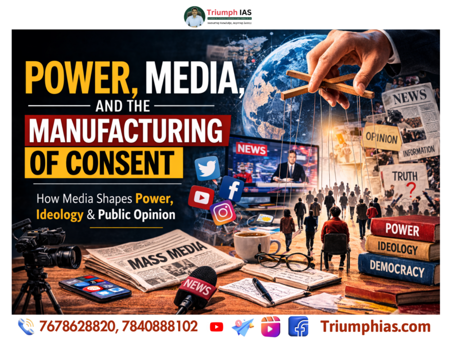 Power, Media, and Manufacturing of Consent – Sociology Perspective for UPSC