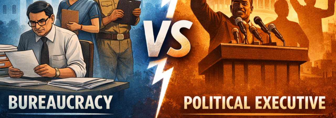 Bureaucracy vs Political Executive: Who Really Governs? | Sociology Perspective for UPSC
