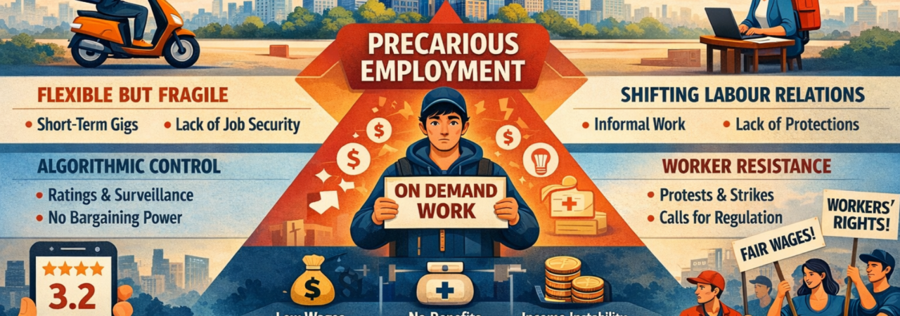 Gig Economy, Platform Work and Precarious Employment – Sociology Perspective for UPSC