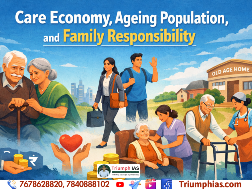Care Economy, Ageing Population & Family Responsibility in India | Sociology UPSC