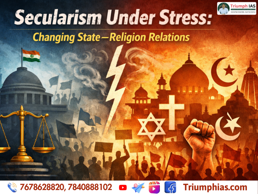 Secularism Under Stress: Changing State–Religion Relations | Sociology for UPSC CSE