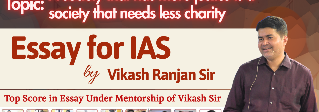 A society that has more justice is a society that needs less charity