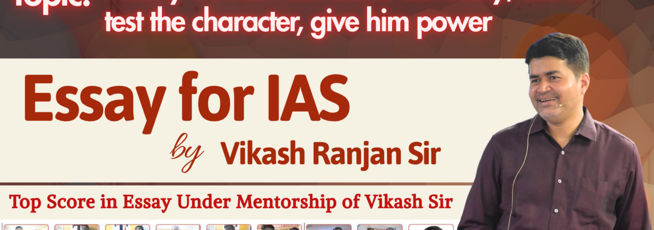 Nearly All Men Can Stand Adversity, But Power Reveals Character