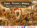 Tribal, Peasant, and Worker Protests in Colonial India: A Sociological Perspective