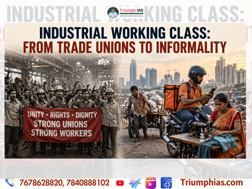 Industrial Working Class: From Trade Unions to Informality | Sociology UPSC