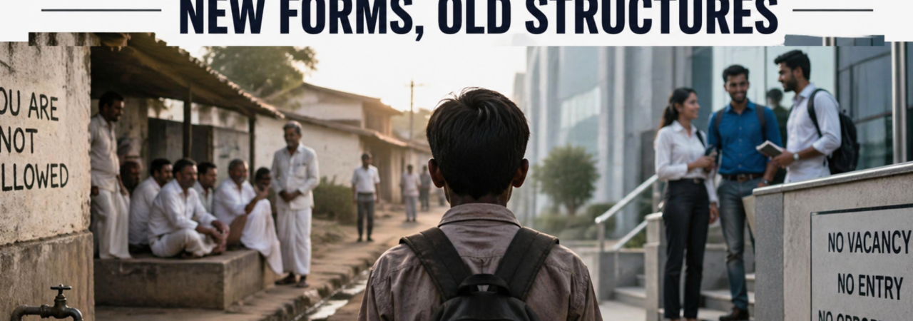 Untouchability in the 21st Century: New Forms and Old Structures | Sociology UPSC