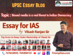 Biased media is a real threat to Indian Democracy
